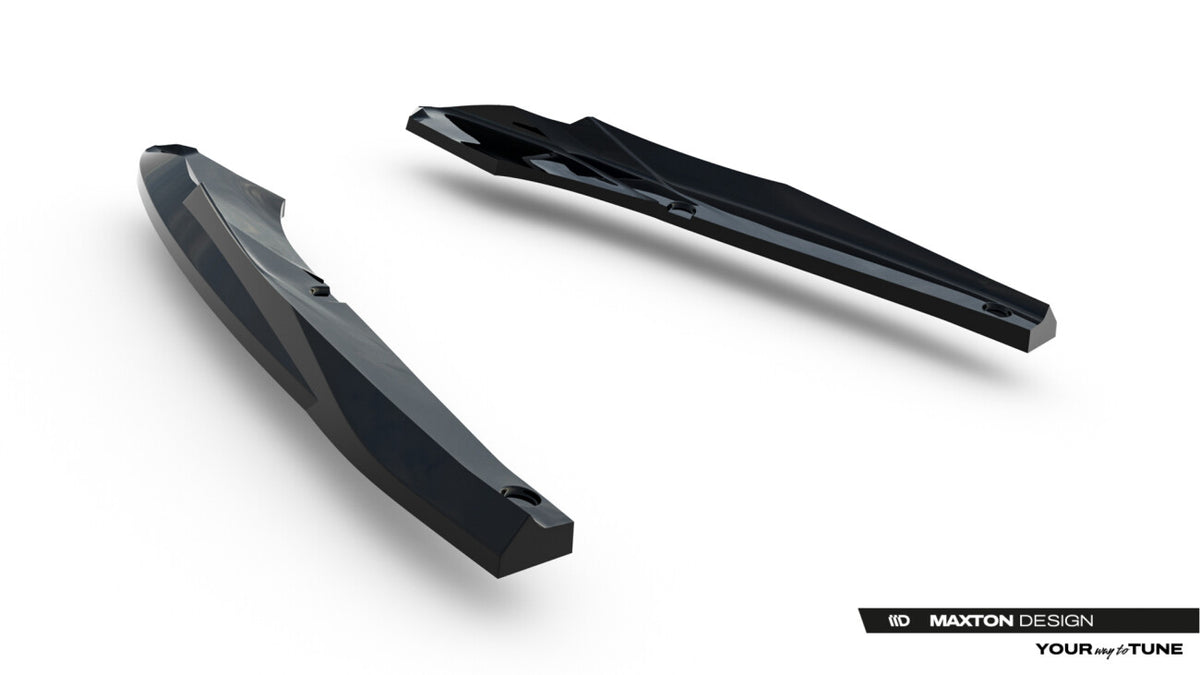 Diffusor Flaps V.6 passend für CUPRA Leon ST Mk1 FL schwarz Hochglanz