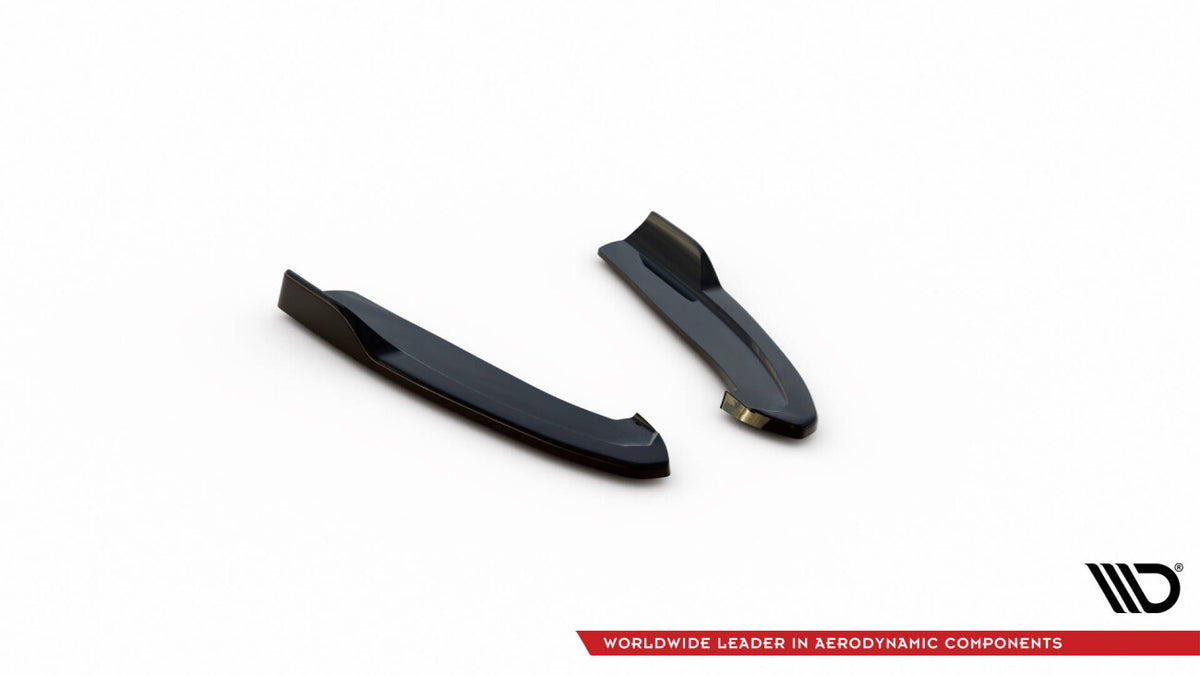 Diffusor Flaps V.6 passend für Ford Focus Kombi ST Mk4 schwarz Hochglanz