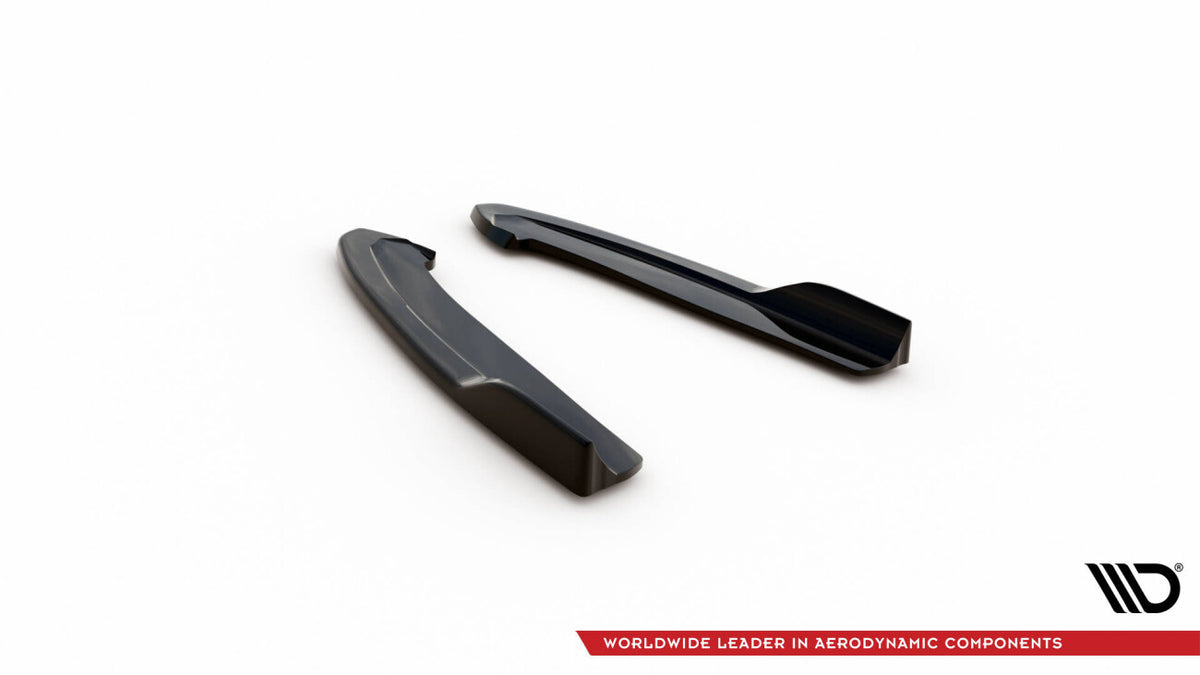 Diffusor Flaps V.6 passend für Ford Focus Kombi ST Mk4 schwarz Hochglanz