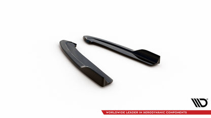 Diffusor Flaps V.6 passend für Ford Focus Kombi ST Mk4 schwarz Hochglanz