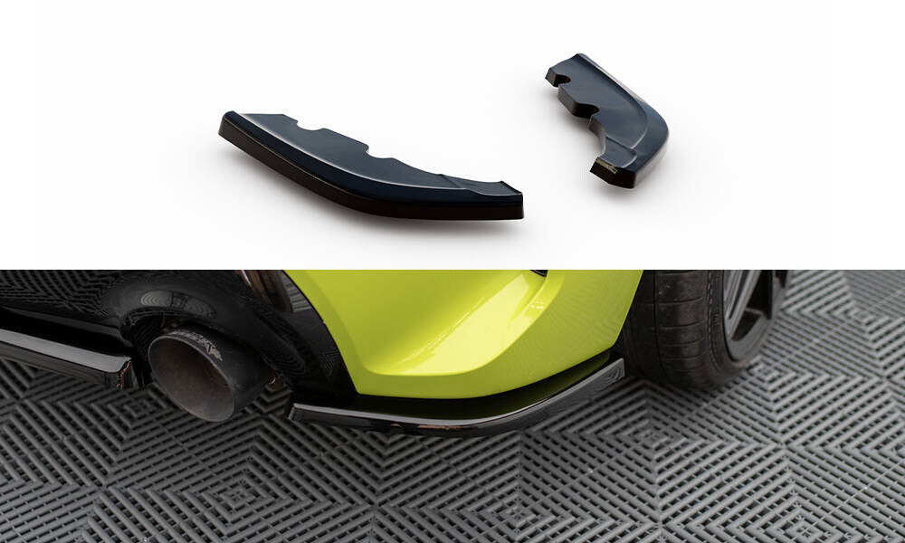 Diffusor Flaps V.7 passend für BMW 1er M-Paket / M135i F40 schwarz Hochglanz