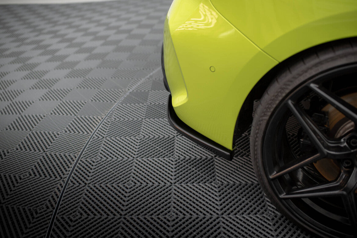 Diffusor Flaps V.7 passend für BMW 1er M-Paket / M135i F40 schwarz Hochglanz