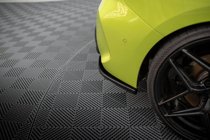 Diffusor Flaps V.7 passend für BMW 1er M-Paket / M135i F40 schwarz Hochglanz