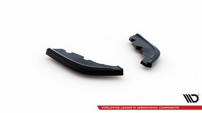 Diffusor Flaps V.7 passend für BMW 1er M-Paket / M135i F40 schwarz Hochglanz