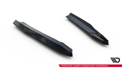 Diffusor Flaps V.7 passend für Skoda Octavia RS Liftback / Combi Mk4 schwarz Hochglanz