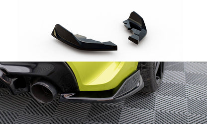 Diffusor Flaps V.8 passend für BMW 1er M-Paket / M135i / 128ti F40 schwarz Hochglanz