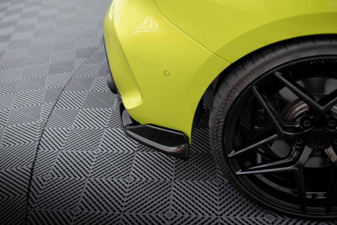 Diffusor Flaps V.8 passend für BMW 1er M-Paket / M135i / 128ti F40 schwarz Hochglanz