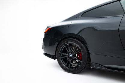 Diffusor Flaps V.8 passend für BMW 4er M-Paket G22 / G23 / G22 FL / G23 FL schwarz Hochglanz
