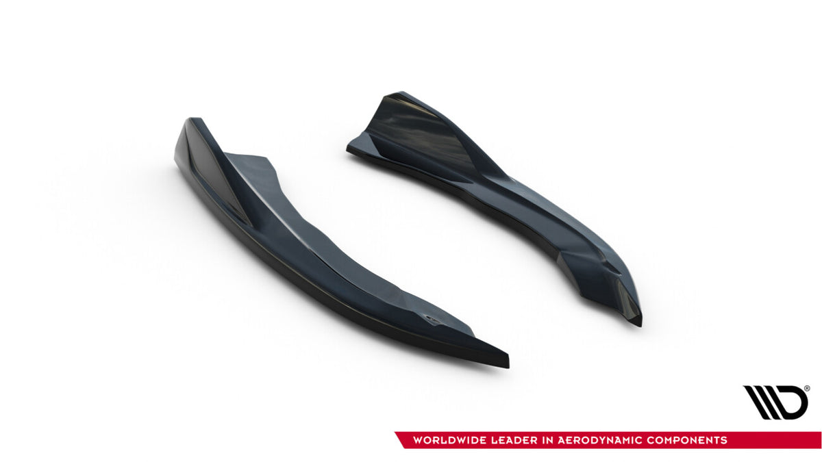 Diffusor Flaps V.8 passend für BMW 4er M-Paket G22 / G23 / G22 FL / G23 FL schwarz Hochglanz