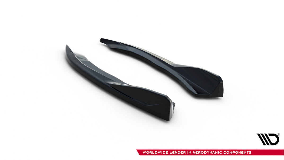 Diffusor Flaps V.8 passend für BMW 4er M-Paket G22 / G23 / G22 FL / G23 FL schwarz Hochglanz