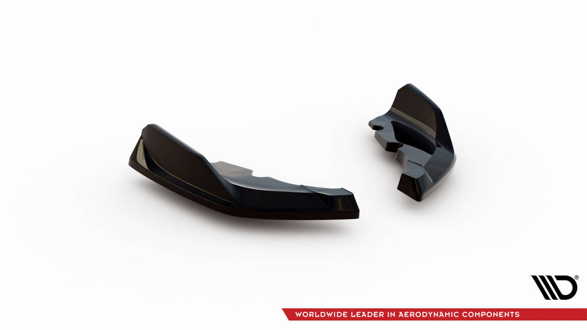 Diffusor Flaps V.9 passend für BMW 1er M-Paket / M135i F40 schwarz Hochglanz