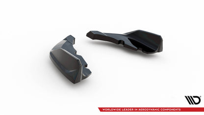 Diffusor Flaps V.9 passend für BMW 1er M-Paket / M135i F40 schwarz Hochglanz