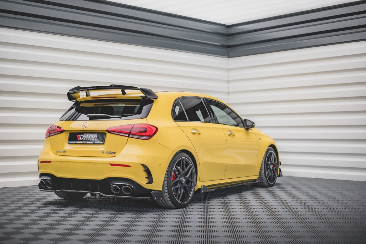 Diffusor Heckansatz + Flaps passend für Mercedes-AMG A 45 S Aero Pack W177