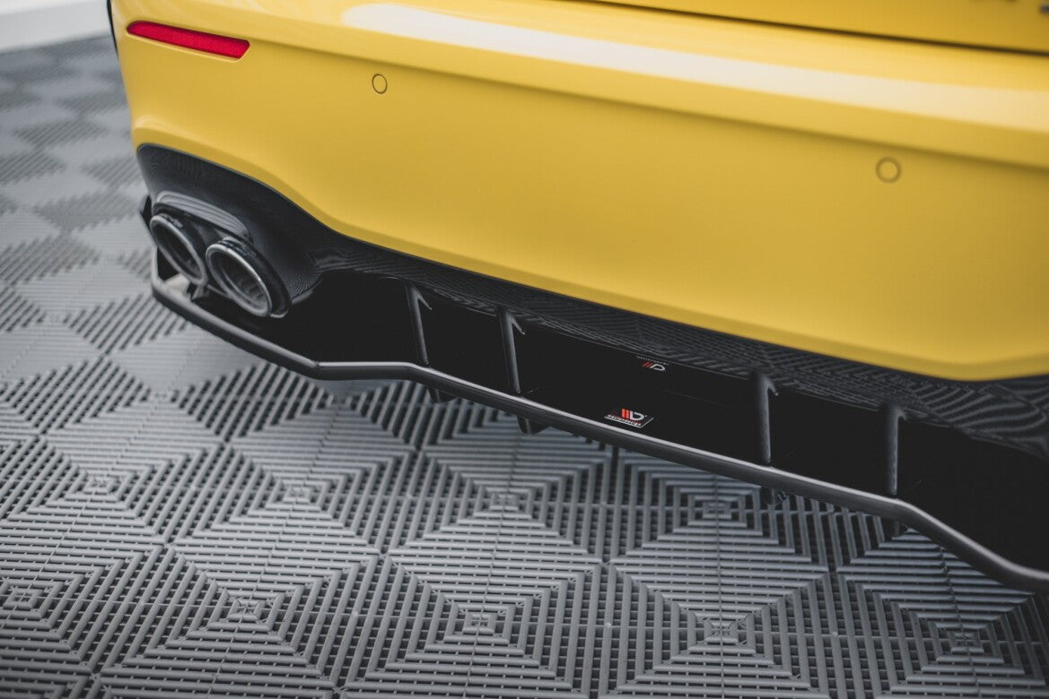 Diffusor Heckansatz + Flaps passend für Mercedes-AMG A 45 S Aero Pack W177