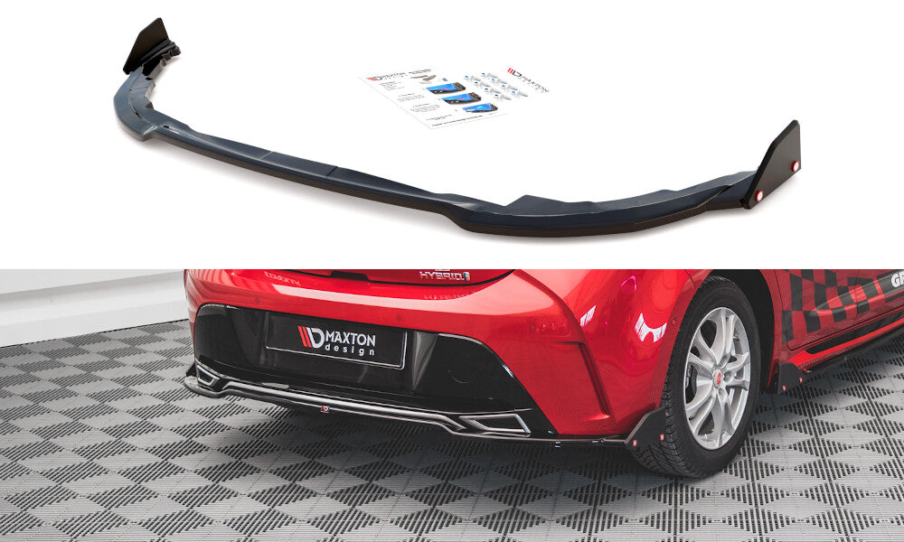 Diffusor Heckansatz + Flaps passend für Toyota Corolla GR Sport Hatchback XII
