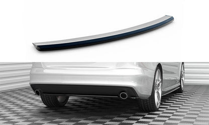 Diffusor Heckansatz passend für Audi A4 S-Line B8 FL schwarz Hochglanz