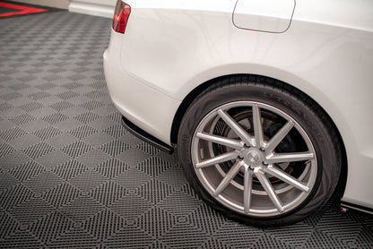 Diffusor Heckansatz passend für Audi A5 Coupe 8T FL schwarz Hochglanz