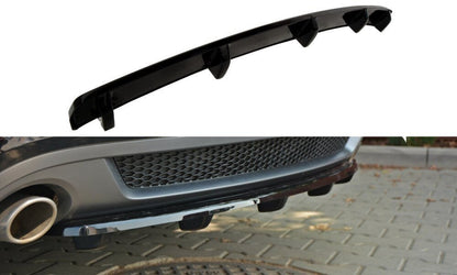 Diffusor Heckansatz passend für Audi A5 Coupe / Sportback S-Line 8T schwarz Hochglanz