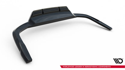 Diffusor Heckansatz passend für Audi A5 F5 FL schwarz Hochglanz