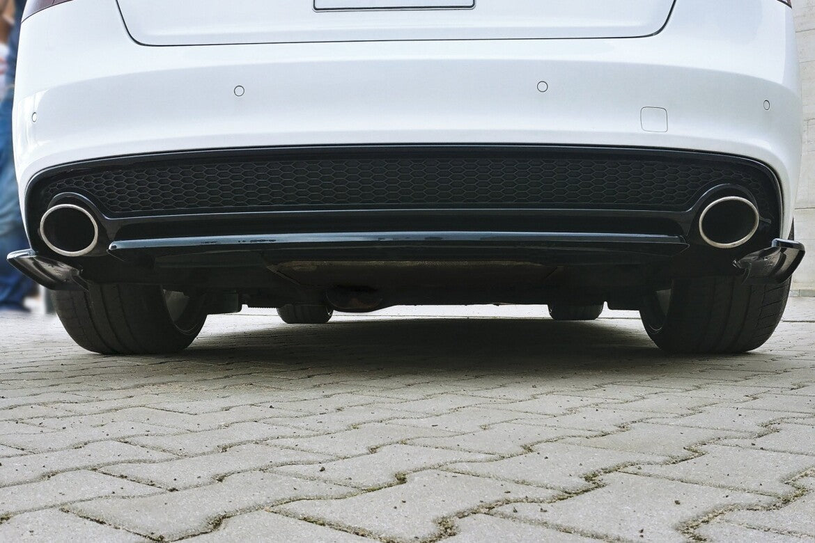 Diffusor Heckansatz passend für Audi A5 S-Line 8T FL schwarz Hochglanz