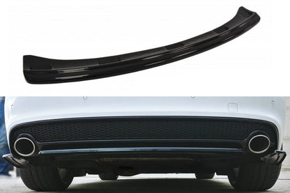 Diffusor Heckansatz passend für Audi A5 S-Line 8T FL schwarz Hochglanz
