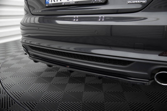 Diffusor Heckansatz passend für Audi A5 S-Line F5 Coupe / Sportback schwarz Hochglanz