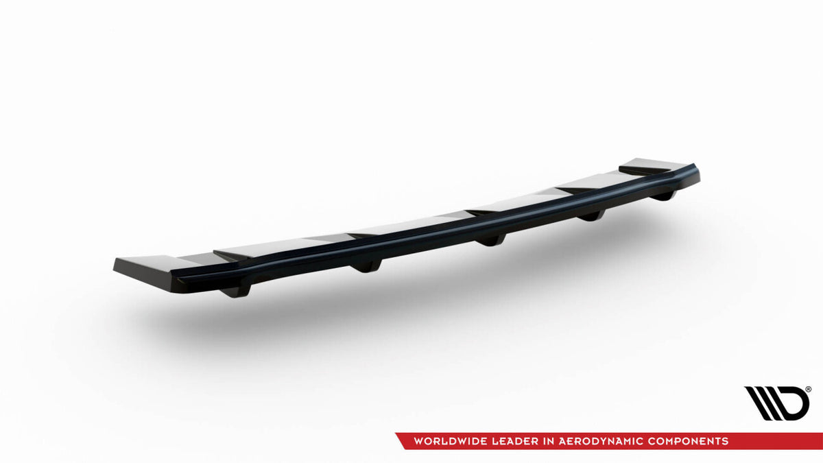 Diffusor Heckansatz passend für Audi A5 S-Line F5 Coupe / Sportback schwarz Hochglanz