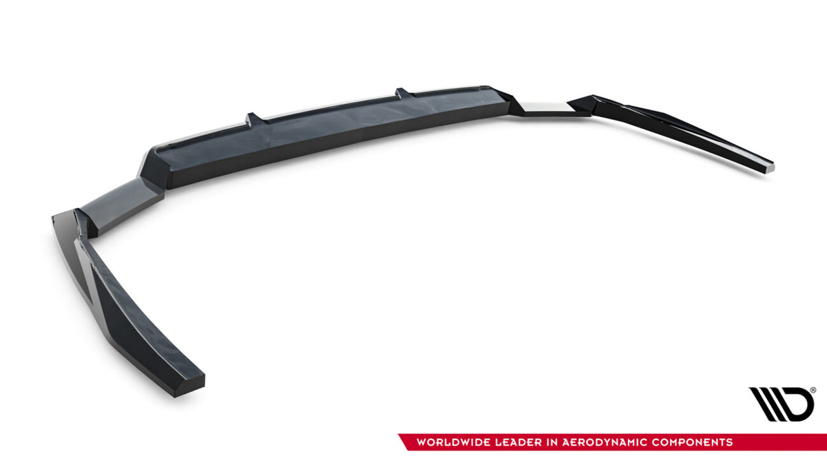 Diffusor Heckansatz passend für Audi A5 S-Line Limousine / Avant B10 schwarz Hochglanz