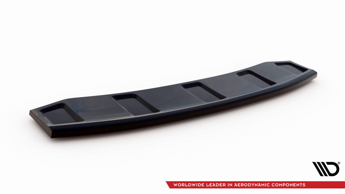 Diffusor Heckansatz passend für Audi A6 / A6 C7 S-line/ S6 C7 FL schwarz Hochglanz