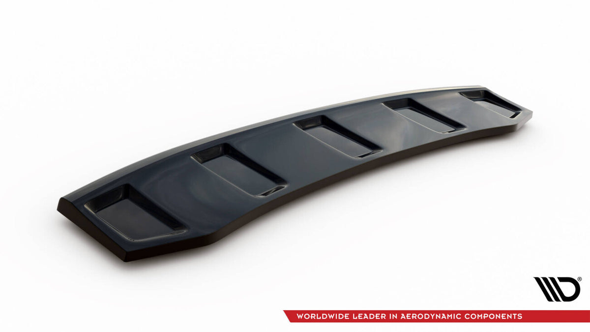 Diffusor Heckansatz passend für Audi A6 / A6 C7 S-line/ S6 C7 FL schwarz Hochglanz