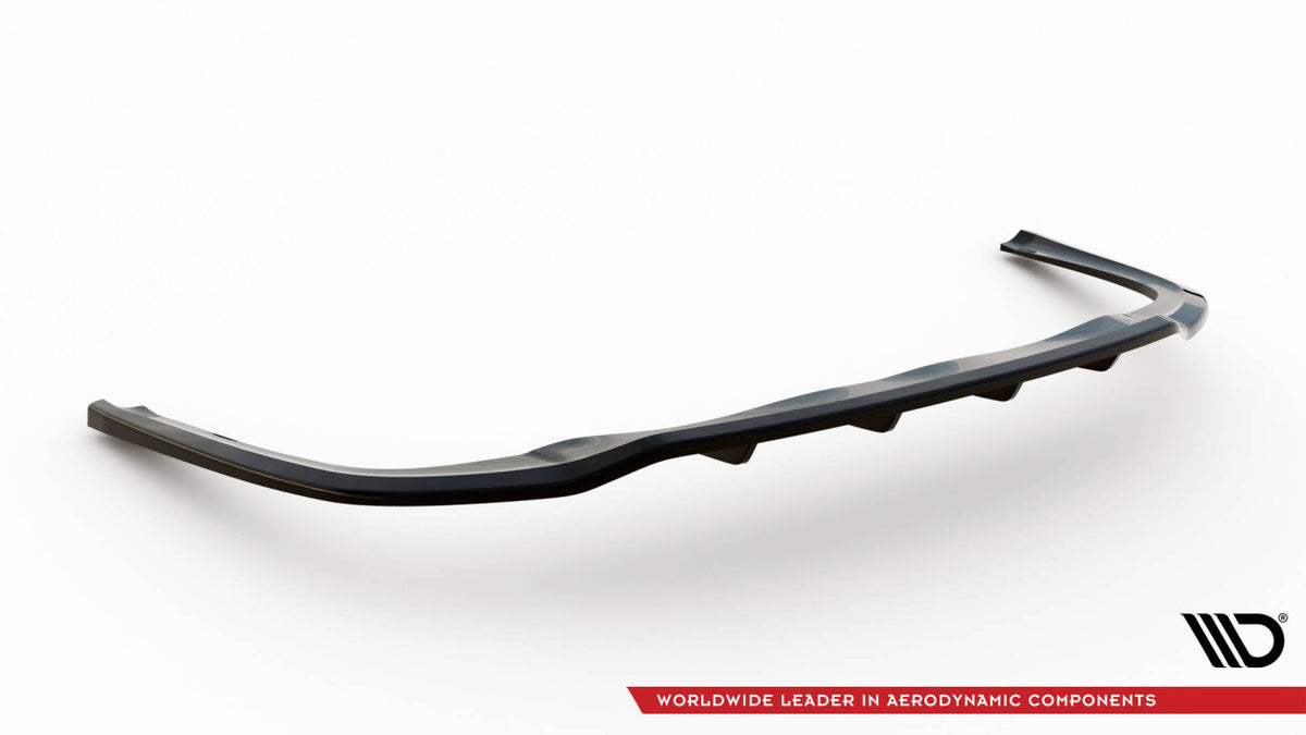 Diffusor Heckansatz passend für Audi A8 D4 FL schwarz Hochglanz