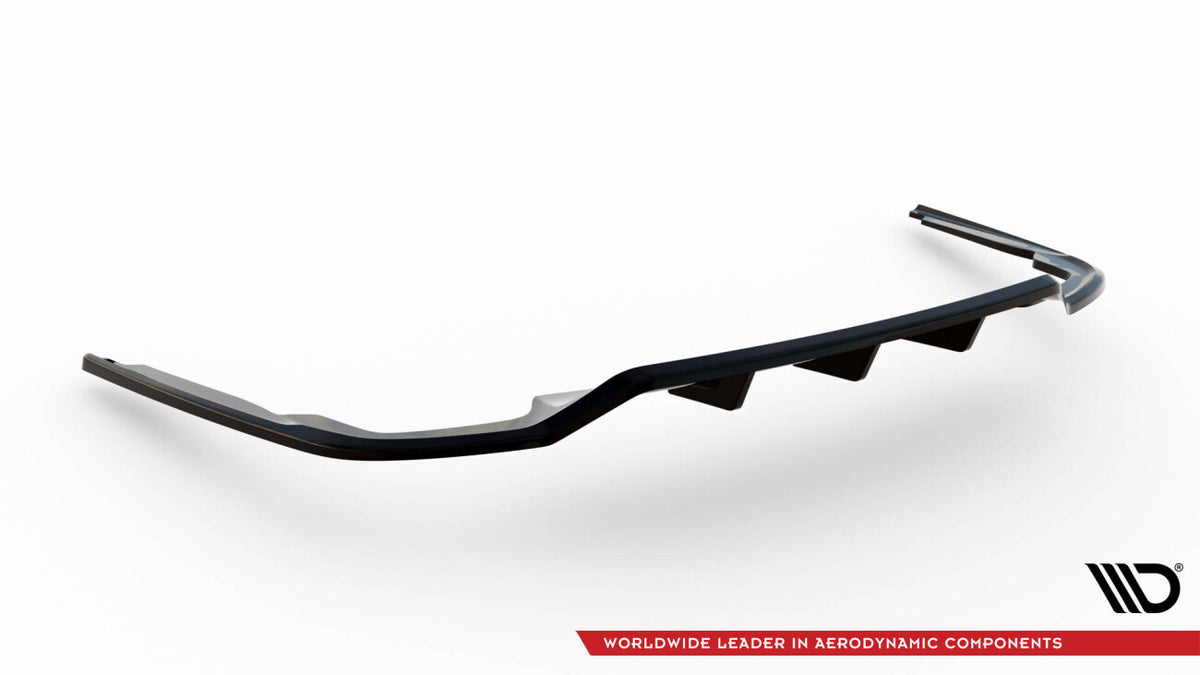 Diffusor Heckansatz passend für Audi A8 S-Line D5 schwarz Hochglanz