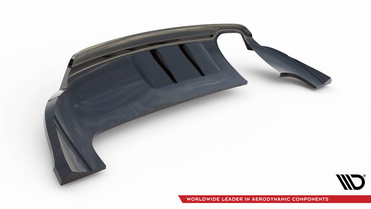 Diffusor Heckansatz passend für Audi Q3 S-line 8U schwarz Hochglanz