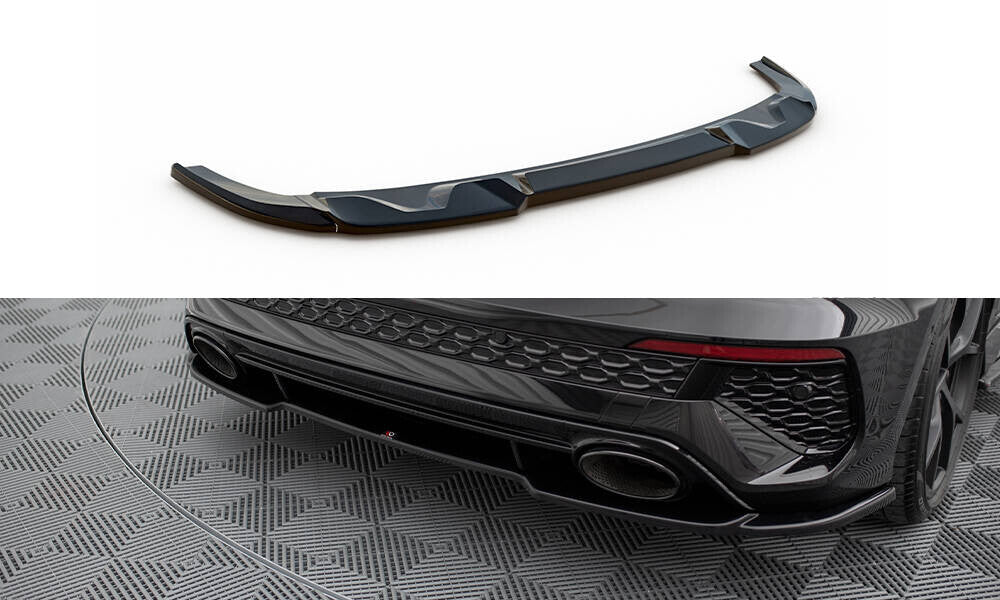 Diffusor Heckansatz passend für Audi RS3 Sportback 8Y schwarz Hochglanz