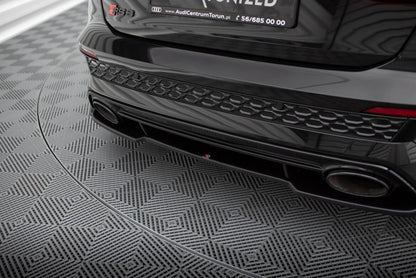 Diffusor Heckansatz passend für Audi RS3 Sportback 8Y schwarz Hochglanz