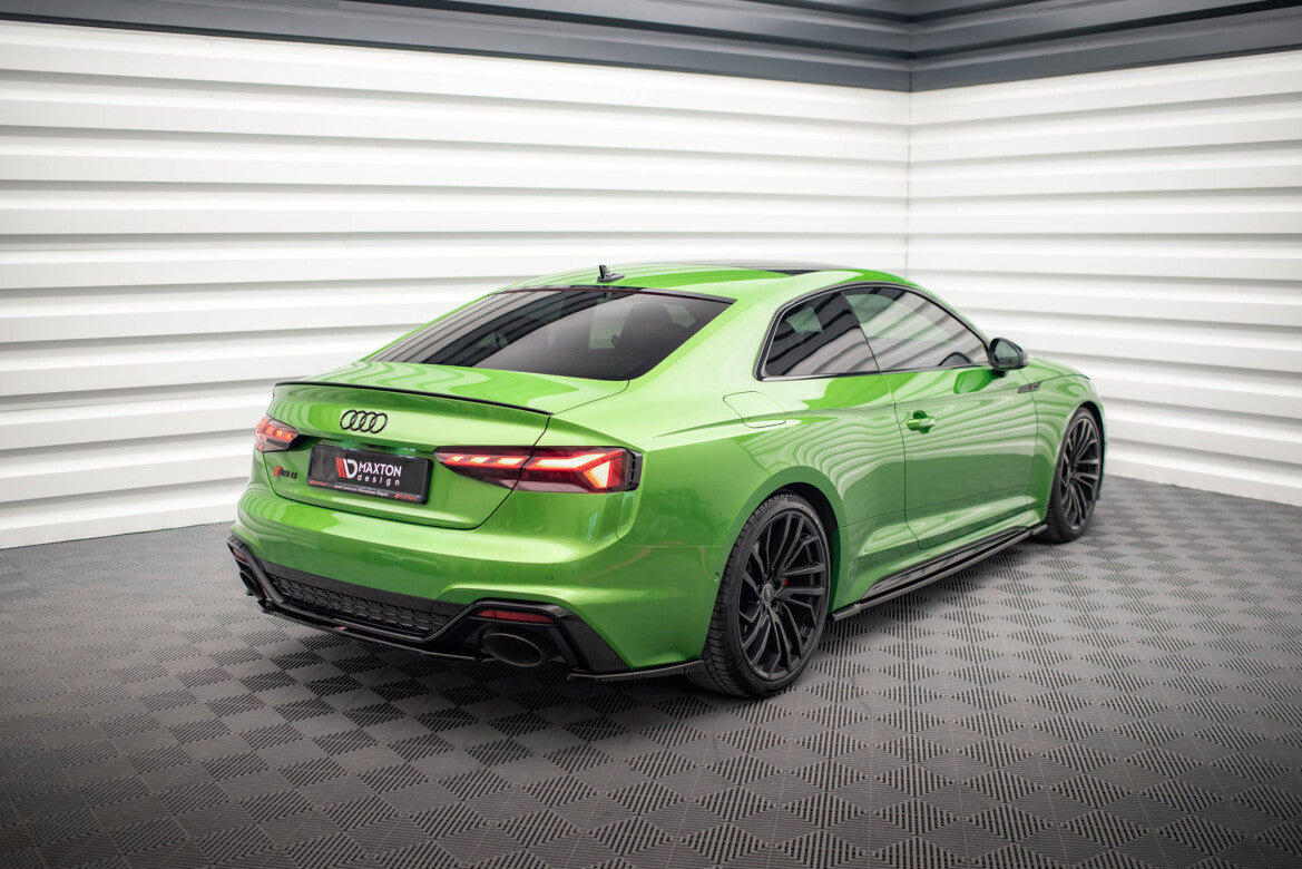 Diffusor Heckansatz passend für Audi RS5 F5 FL schwarz Hochglanz