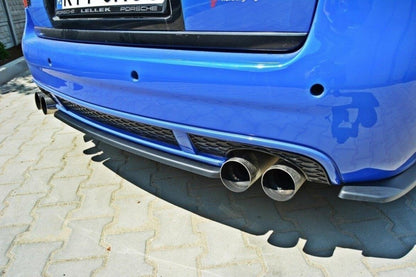 Diffusor Heckansatz passend für Audi RS6 C5 AVANT schwarz Hochglanz