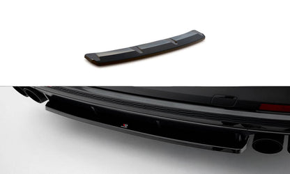 Diffusor Heckansatz passend für Audi S8 D5 schwarz Hochglanz