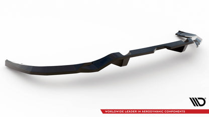Diffusor Heckansatz passend für Audi SQ5 / Q5 S-Line Sportback Mk2 FL schwarz Hochglanz