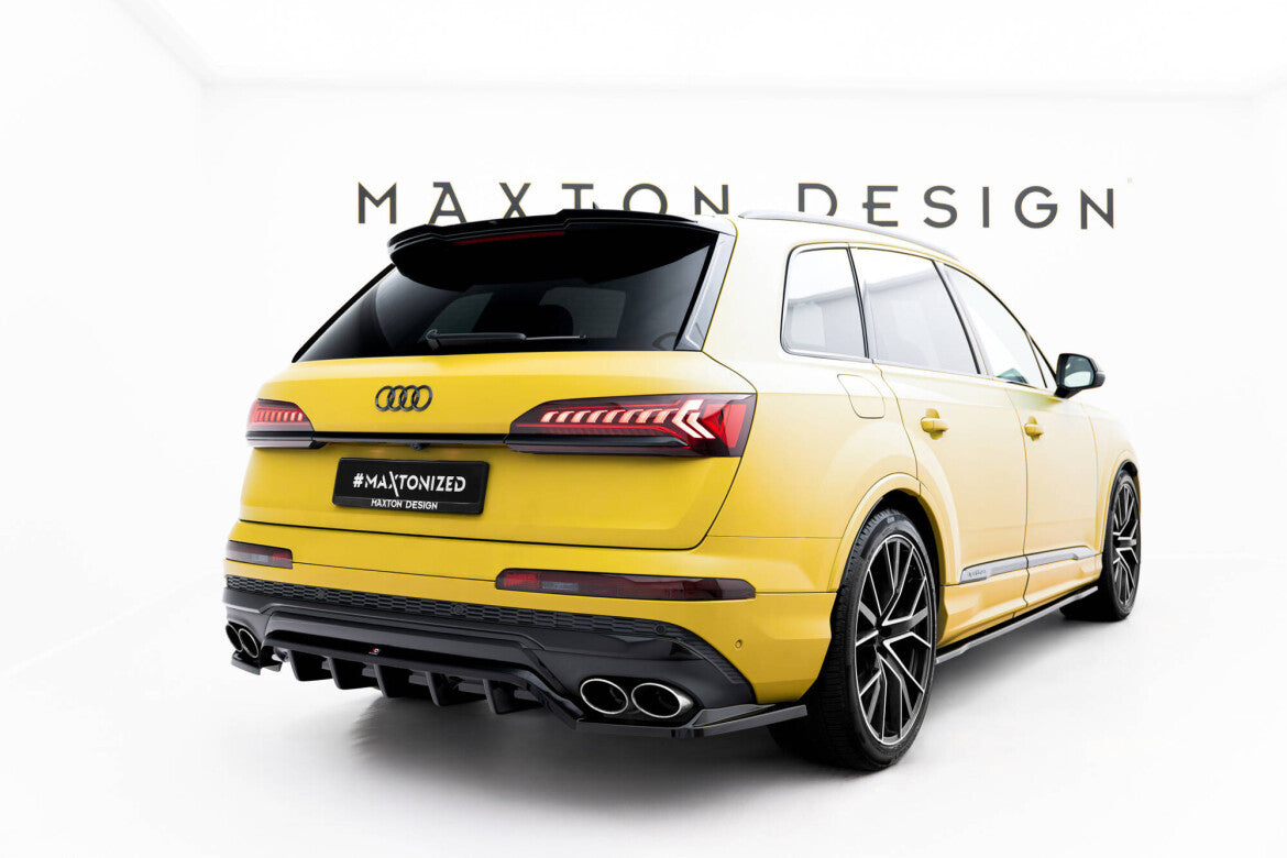 Diffusor Heckansatz passend für Audi SQ7 Mk2 (4M) FL schwarz Hochglanz