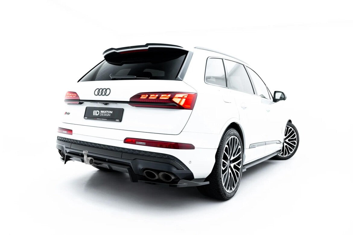 Diffusor Heckansatz passend für Audi SQ7 Mk2 Facelift 2 schwarz Hochglanz
