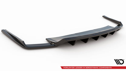 Diffusor Heckansatz passend für Audi SQ7 Mk2 schwarz Hochglanz