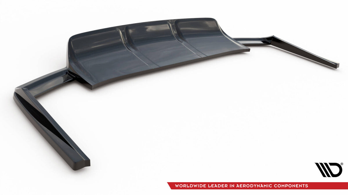 Diffusor Heckansatz passend für Audi SQ7 Mk2 schwarz Hochglanz