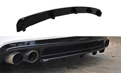 Diffusor Heckansatz passend für Audi TT S 8J schwarz Hochglanz