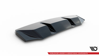 Diffusor Heckansatz passend für Audi TT S 8S FL schwarz Hochglanz