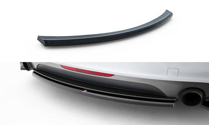 Diffusor Heckansatz passend für Audi TT S-Line 8J FL schwarz Hochglanz