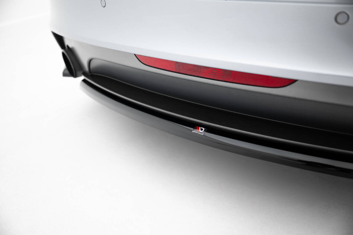 Diffusor Heckansatz passend für Audi TT S-Line 8J FL schwarz Hochglanz