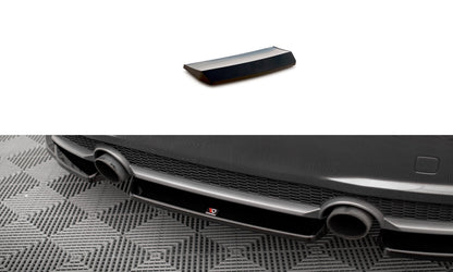 Diffusor Heckansatz passend für Audi TT S-Line 8S schwarz Hochglanz