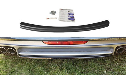 Diffusor Heckansatz passend für Audi TT S Mk2 (8J) schwarz Hochglanz
