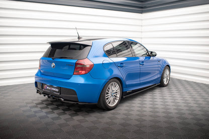 Diffusor Heckansatz passend für BMW 1er M-Paket E87 FL schwarz Hochglanz
